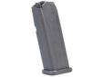 Model 19 9mm 15 round MagazineLike no other pistol, GLOCK pistols permit almost unrestricted compatibility of the magazines within a caliber. Standard magazines, for instance, can also be used for backup weapons. Compact and subcompact GLOCK pistol model
