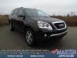 Tim Martin Plymouth Buick GMC
2303 N. Oak Road, Plymouth, Indiana 46563 -- 800-465-5714
2011 GMC Acadia SLT-1 Pre-Owned
800-465-5714
Price: $31,900
Description:
Â 
This Used 2011 GMC Acadia is a must see! With convenience features such as the Keyless