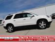 Bill Smith Buick GMC
1940 2nd Ave. NW., Cullman, Alabama 35055 -- 800-459-0137
2011 GMC Acadia SLT AWD Pre-Owned
800-459-0137
Price: Call for Price
Description:
Â 
This is one Sharp GMC Acadia AWD!! It has been well taken care of! It has the SLT Package,