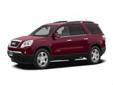 Northwest Arkansas Used Car Superstore
Have a question about this vehicle? Call 888-471-1847
Click Here to View All Photos (5)
2007 GMC Acadia SLT Pre-Owned
Price: Call for Price
Mileage: 60100
VIN: 1GKEV23737J128818
Model: Acadia SLT
Body type: SUV