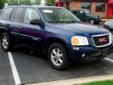 2004 GMC Envoy
More Details: http://www.autoshopper.com/used-trucks/2004_GMC_Envoy_Elkton_MD-64997230.htm
Body Style: SUV
Transmission: Automatic
Select Auto
410-287-8202
