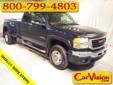 CarVision
Click here for finance approval 
800-799-4803
2005 GMC Sierra 3500 3500 SLE EXT CAB DUALLY 4X4
Call For Price
Â 
Contact Internet Sales at: 
800-799-4803 
OR
Click to learn more about this vehicle
Body:
4D Extended Cab
Vin:
1GTJK39U25E181764