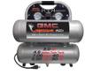 SYCLONE 4620A Features: -Ultra Quiet only 70 Decibels.-Oil-Free Pump for Less Maintenance.-4.6 Gallon Rust Free Aluminum Tank.-Lightweight for easy transporting - 64 lbs.-7.00 CFM @ 40 PSI.-5.30 CFM @ 90 PSI.-Maximum Pressure - 125 PSI.-Two Pressure