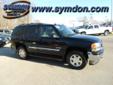 Symdon Chevrolet
369 Union Street, Evansville, Wisconsin 53536 -- 877-520-1783
2005 GMC Yukon SLT Pre-Owned
877-520-1783
Price: $15,982
Call for a free CarFax Report
Click Here to View All Photos (12)
Call for Financing
Â 
Contact Information:
Â 
Vehicle