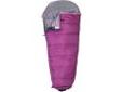 "
Slumberjack 52729511SR Go-N-Grow Sleeping Bag Girls, 30 Degree, Short, Right Hand
The Go-N-Grow 30oF / -1oC is a kid-friendly sleeping bag that will grow with her through her maturing years! Equipped with a unique expandable foot section that lengthens