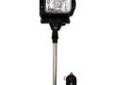 "
GoLight 2151 Gobee Stanchion Mount w/Remote - Black
This is the ultimate light for fishermen, water-fowlers or anyone who boats at night. The Gobee Marine is the only product on the market that incorporates a powerful remote controlled searchlight with