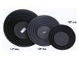 "
Stansport 607 Gold Pan 14
Professional Gold Pans are made of heavy duty high impact flexible plastic.
Color: Black.
Diameter: 14"""Price: $4.1
Source: http://www.sportsmanstooloutfitters.com/gold-pan-14.html