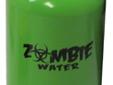 Zombie Water Bottle, Green- 600ml Aluminum Bottle- Easy to use Drink Top- Meets All FDA Standards- BPA Free- Sturdy Aluminium Construction- Stainless Steel Carabiner
Manufacturer: Golden Pacific
Model: 61502E
Condition: New
Availability: In Stock
Source: