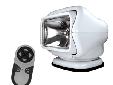 Stryker Searchlight - Durable, Versatile, Powerful.. Guaranteed! Exclusive Cr5 Pentabeam II Technology Wireless Remote Controlled Operation 370x Rotation x 135 Deg Tilt 500,000 Candle Power, 5.5 Amps UV Ray and Saltwater Resistant Integrated 12V DC