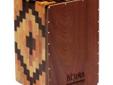 Beautifully inlaid and designed, this Peruvian work of art is uniquely designed to reduce the sound of the snare wires when playing a bass tone. This allows the musician to get the optimal sonic characteristics of both a traditional Cajon and a Flamenco