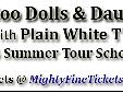 Goo Goo Dolls & Daughtry Tour Concert in Big Flats, NY
Concert at Budweiser Summer Stage At Tags on Saturday, August 16, 2014
The Goo Goo Dolls and Daughtry will arrive for a concert in Big Flats, New York on Saturday, August 16, 2014. The Goo Goo Dolls