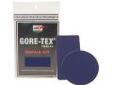 "
McNett 15320 Gore-Tex Repair Kit 2 Patch, Navy
The GORE-TEX Fabric Repair Kit is the essential for field repairs to rainwear and skiwear. Kit includes two adhesive backed GORE-TEX fabric pressure-sensitive patches. Ideal for all GORE-TEX outwear