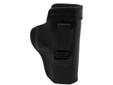 Concealment Holster Type: Inside Trouser Holster, Black Compact leather holster provides inside-waistband concealment. Clips to pants or skirt, or to belt up to 1-3/4 in. Open top.Fits: GLOCK 19, 23, 32Made in the USASpecs: Color: BlackFit: Glock 19,