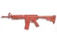 "
ASP 07411 Government Carbine(Sliding Stock),Red Gun
All too frequently, law enforcement officers have been killed in a training environment with ""unloaded"" firearms. Red handled weapons can be confused with live firearms when held in the hand.