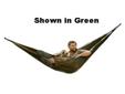 Truly the big daddy of portable hammocks! Weighs just over one pound and has over 60 square feet of usable space. Over 10 feet long and 6 Â½ feet wide, it is the biggest double parachute nylon portable hammock on the market and won't weigh you down. No