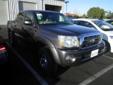 2010 Toyota Tacoma PreRunner V6. Stock I.D.: 56246. V.I.N.: 3TMJU4GN3AM102280. Condition: New. Make: Toyota. Trim: PreRunner V6. Miles: 68889 . Ext Color: Gray. Int.: . Body Style: Double Cab. No. of Doors: 4. Motor: 4.0L V6 Gas. Trans.: Automatic