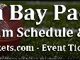 2012 Green Bay Packers : NFL Football
Team Schedule & Game Tickets
The Green Bay Packers open up the 2012 regular season against the San Francisco 49ers at Lambeau Field in Green Bay on Sunday, September 9, 2012 with game time at 3:15 PM. The very next