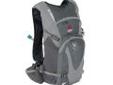 "
Ultimate Direction 00456312-MGY Grind 12 Mirage Grey
Grind 12 loaded with features such as pump and tool pockets, organization for spare tubes and adequate room for an extra layer, this MTB pack is built for the trail. Sleek in design, this pack enables