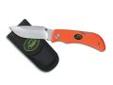 "
Outdoor Edge Cutlery Corp GB-20 Grip Knife Blaze (Orange) - Box
Drop-point skinner blade with easy to locate, non-slip orange KratonÂ® handle. AUS-8 stainless blade and double sided thumb stud.
Specifications:
- Blade Length: 3.20â
- Overall Length: