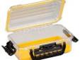 "
Plano 1460-00 Guide PC Field Box 3600 Size Medium, Yellow
The Guide Series waterproof cases provide unparalleled protection for your important items. The strong poly-carbonate structure and Dri-Loc seal make the cases tough and airtight. Perfect for the