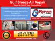 Gulf Breeze Air Repair 850-916-7775
Are you in need of Air Repair in the Gulf Breeze area? Do you need someone who knows the industry and won't charge a ridiculous price? Air Repair of NWFL has the experience, skills, and customer service to ensure you