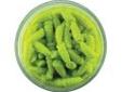 Berkley 1140592 Gulp! Alive! Waxies 12mm Chartreuse
A year-round panfish favorite. Outlasted and out fished live bait in field tests. Color options to meet fishing conditions.
Features:
- Color: Chartreuse
- Weight: 2oz.Price: $4.35
Source:
