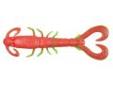 "
Berkley 1278881 Gulp! Mantis Shrimp, 3"" Nuclear Chicken
The Mantis Shrimp was designed with high action appendages for increased movement and water displacement to attract more fish. Rig and fish this bait using any technique appropriate for live
