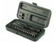 "
Weaver 849717 Gunsmith Tool Kit Entry Level
This kit is designed to address the most common firearm maintenance tasks. It includes a magnetic-tipped hex bit driver and a variety of tool bits to service different fasteners. Lengthening attachments make