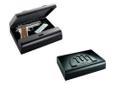 GunVault Biometric MicroVault Safe MVB500 Black 11" x 8" x 2". The MVB500 (MicroVault Bio) series unique, notebook-style design allows you to take your handgun or valuables with you. Incredibly compact and lightweight, this safe will fit inside a