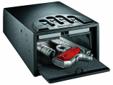more info: http://www.cobratac.com/?s=Gunvault+GV1000D
Product Description
Outside of the safe is constructed of 16-gauge steel, while soft foam on the inside protects valuables. High-strength lock mechanism performs reliably. Precise fittings virtually