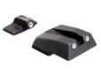 "
Trijicon HK10 H&K .45C/P30 3-Dot Night Sight Set
Trijicon Bright & Tough(TM) Night Sights are three-dot iron sights that increase night-fire shooting accuracy by as much as five times over conventional sights. Equally impressive, they do so with the