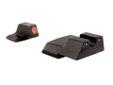 "
Trijicon HK110O H&K HD Night Sight Set P30 & 45C, Orange
H&K P30 & 45C HDâ¢ Night Sight Set - Orange Front Outline
The HD Night Sights were specifically created to address the needs of tactical shooters. The three dot green tritium night sight set's