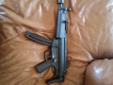 Up for sale or trade is a brand new Heckler & Koch MP5 chambered in 22 cal. This gun was just bought and fired one 25 round mag through barrel. Just not my type of gun. I will sell it for $500. Am open to trade offers also. Send me an emial with your