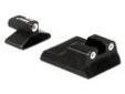 "
Trijicon HK04 H&K P7 Long 3 Dot Front & Rear Night Sight Set
Trijicon Bright & Tough(TM) Night Sights are three-dot iron sights that increase night-fire shooting accuracy by as much as five times over conventional sights. Equally impressive, they do so