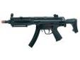 "
Umarex USA 2279015 H&K Replica Soft Air MP5 A5 Tactical, Electirc
The HK MP5 A5 TAC Elite Airsoft Gun is a licensed, authentic replica from Heckler & Koch. The metal receiver and full metal gears add realism. The adjustable hop-up system and adjustable