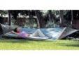 "
Tex Sport 14267 Hammock Surfside
Relax your cares away and enjoy the nature of the great outdoors in the Surfside Hammock! This durable, extra wide hammock fits two people comfortably.
- Color: green/white.
- Cool, durable polyweave P.V.C. coated bed