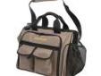 "
Browning 13002003 Handlers Bag
Browning Dog Handler's Bag, Tan
Features:
- Perfect size for dog training equipment
- Huge gate mouth opening design
- Light colored lining makes it easy to find items inside
- Zippered pockets hold bumpers, collars and