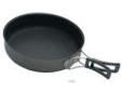 "
Chinook 41480 Hard Anodized Frying Pan 7.75
This unique line of lightweight and extremely durable cookware features hard anodized aluminum construction, making camp cooking a breeze.
Features:
- Lightweight, extremely durable cookware with great heat