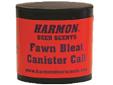 Harmon Game Calls Fawn Bleat Canister Call CC H FB
Manufacturer: Harmon Game Calls
Model: CC H FB
Condition: New
Availability: In Stock
Source: http://www.fedtacticaldirect.com/product.asp?itemid=48847
