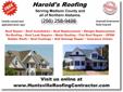 Experience. Reliability. Honesty. These are not just words to Harold's Roofing in Huntsville, Alabama; they are a way of life. When you have a roof leak, need roof repair, roof installation, or roof replacement, then call the most reliable roofing