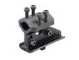 Harris Bipod Barrel Mount Adaptor fits Barrels .550 - .812 Black. This Harris Bipod #4 adapter is best suited to single shot pistols. It will fit rifles but accuracy may be affected because the adapter mounts on to the barrel and not the stock. Fits