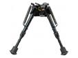 The Series S Harris Bipod rotates to either side for instant leveling on uneven ground. The hinged base has tension adjustment and buff springs to eliminate tremor or looseness in crotch area of the Bipod.This is an improved version of the original leg