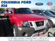 .
2009 Nissan Xterra
$17990
Call (860) 724-4073
Columbia Ford Kia
(860) 724-4073
234 Route 6,
Columbia, CT 06237
All Around hero! Who could say no to a simply terrific car like this rock-hard Xterra*** CARFAX 1 owner and buyback guarantee. 4 Wheel