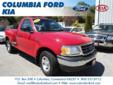 .
2003 Ford F-150
$9900
Call (860) 724-4073
Columbia Ford Kia
(860) 724-4073
234 Route 6,
Columbia, CT 06237
NEW IN STOCK ,A REAL SHARP RED FORD F150 REG CAB STEPSIDE . THIS TRUCK ONLY 72000 MILES AND LOOKS LIKE NEW . A GREAT TRUCK FOR THE MONEY! CALL