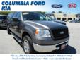 .
2006 Ford F-150
$16990
Call (860) 724-4073
Columbia Ford Kia
(860) 724-4073
234 Route 6,
Columbia, CT 06237
4 Wheel Drive! CARFAX 1 owner and buyback guarantee*** A awesome vehicle at a awesome price is what we strive to achieve!! Dare to compare!!!