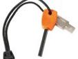 "
Light My Fire S-FSMN-BLISTER-ORANGE Swedish Firesteel Mini Orange
Originally developed for the Swedish Department of Defense, Swedish FireSteel fire starter is a flash of genius. Its 3,000Â°C (5400Â°F) spark makes fire building easy in any weather, at any