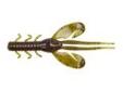 "
Berkley 1278868 Havoc Rocket Craw, 4"" Green Pumpkin Purple Fleck
Scott Sugg's Designed. ""Built for speed and stirring up trouble around shallow grass and wood, the Rocket Craw is the best speed craw ever built"". Super high-action claws to move a ton