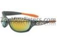 "
Uvex HD1003 UVXHD1003 HD1003 Harley Davidson Safety Glasses with Gunmetal Frame and Orange Mirror Lens
Features and Benefits:
Orbital wrap fits closely to face
Plastic frame with a painted gunmetal finish
Orange mirror lenses - impact-resistant
