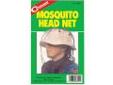 Coghlans 8941 Head Net Mosquito
Fits comfortably over most headwear. Fine mesh keeps mosquitoes and other insects out. Elasticized at the neck for a snug fit.Price: $1.41
Source: http://www.sportsmanstooloutfitters.com/head-net-mosquito.html