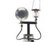 Stansport 197-170 Heater/Lantern Combo Stand
This sturdy heater & lantern combo is a must for every camp kitchen.
- Ice fisherman will find it the most convenient new outdoor tool since the ice auger.
- Both components bolt securely to a support rack that